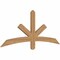 Ekena Millwork Alberta Smooth Timber Gable Bracket, Western Red Cedar, 60"W x 25"H x 1 1/2"D x 3 1/2"F, 10/12 Pitch GBW060X25X0204ALB00SWR - alternate 5